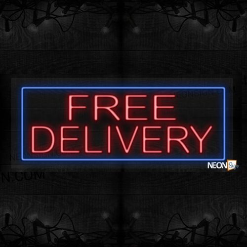 Free Delivery with blue border LED Flex