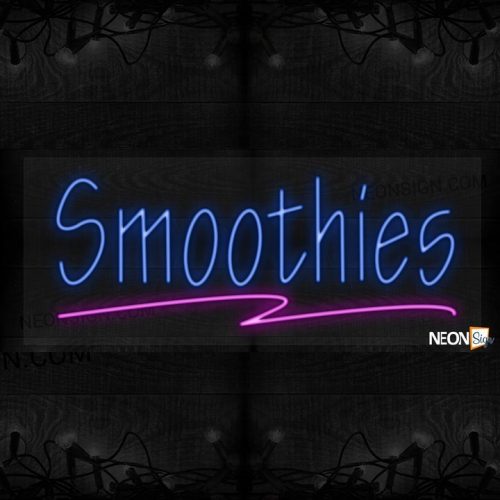 Smoothies with pink line LED Flex