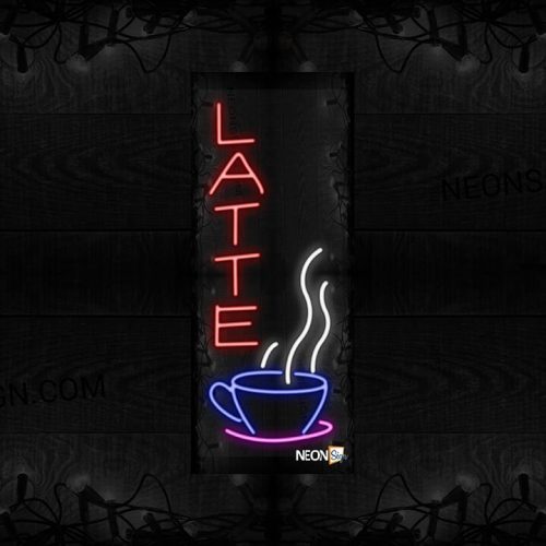 Latte with logo (Vertical) LED Flex