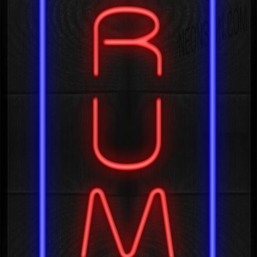 Vertical Drums with Blue Border LED Flex