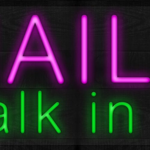 Nails Walk ins OK LED Flex