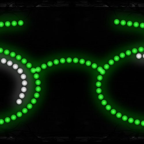 Green Glasses LED Bulb