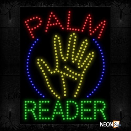 Palm Reader With Palm Logo LED Bulb