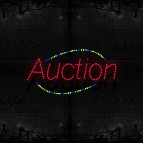 Auction Simple Ellipse LED Bulb
